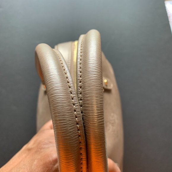 Ralph Lauren Metallic Antique Gold Handbag Tote - Picture 11 of 15